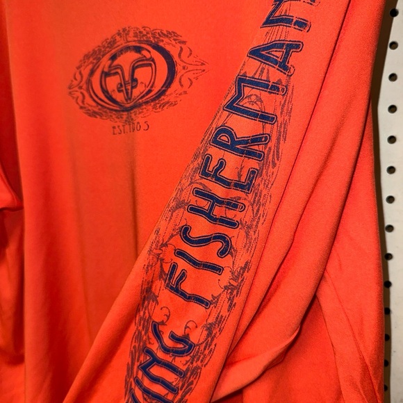 Men’s shirt,flying fisherman - Picture 2 of 2